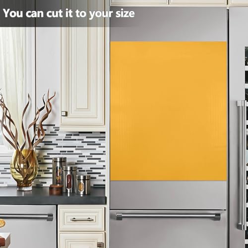 Orange Dishwasher Magnet Cover 23 x 26 Inches Refrigerator Panel Decal for Kitchen & Laundry