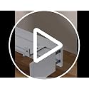 Wall Mount Curtain Pelmet Box Ceiling Double Track Cover 1.9m - Silver Finish