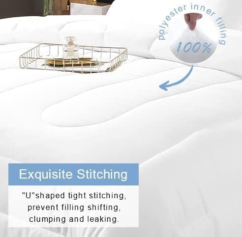 Brown Green Winter Farmhouse Style Comforter Twin with Pillowcase - Snowman Rustic Quilt
