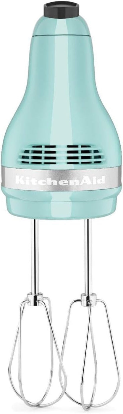 KitchenAid 5 Ultra Power Hand Mixer - Aqua Sky | Versatile & Compact Design, Pack of 2