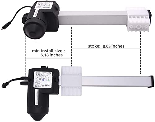 Fromann 450427 Model MD140-02-L1-157-204 Kit for Power Recliner Lift Chairs Motor Actuator Replacement