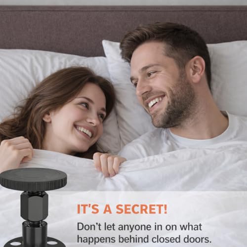 Adjustable Headboard Wall Stoppers Set – Fits 1.18 to 4.13 Inches, Noise & Wall Protection