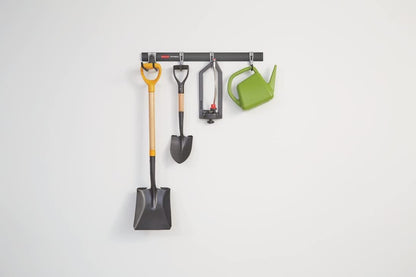 Rubbermaid FastTrack Utility Hooks - Heavy-Duty 5-Piece Tool Organizer Kit for Garage & Shed