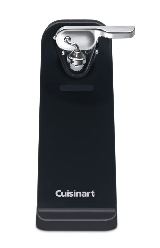 Cuisinart Classic Maker, Round Waffle, Silver & CCO-50BKN Deluxe Electric Can Opener, Black