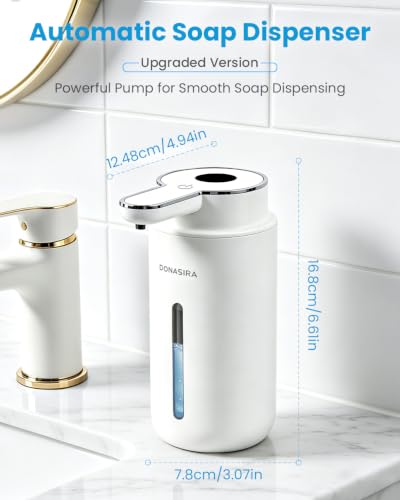 Touchless Automatic Liquid Soap Dispenser White Rechargeable - Liquid Variant
