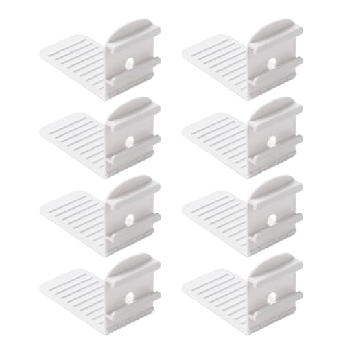 No Slip Bed Sheet Holders for Corners - 8 Pack Adjustable Fitted Sheet Straps