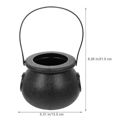 LED Halloween Mist Maker with Witch Cauldron - Creepy Fog Effect for Parties