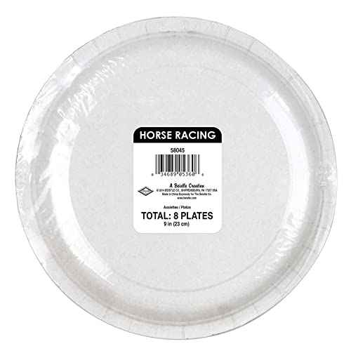 Beistle Horse Racing Plates