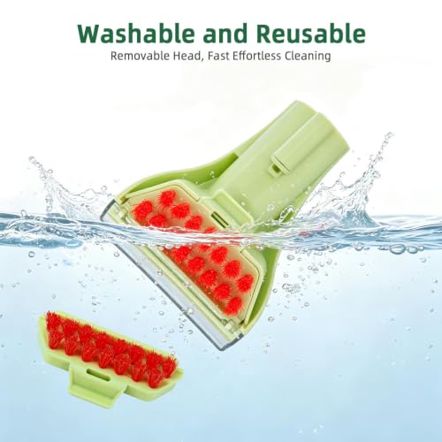4-Inch Tough Stain Brush Tool Set for Bissell Little Green Mini - Replacement Nozzle + Brush Inserts
