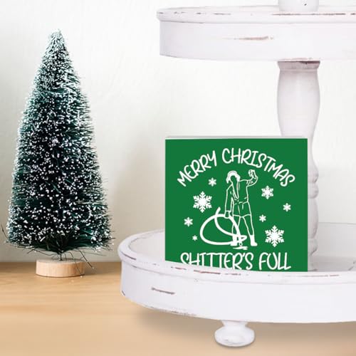Fun Xmas Sign Christmas Vacation Decor - Istma Variation (5x5 Inches)