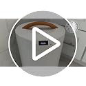 White 20L Large Towel Warmer with LCD Timer & Auto Shut Off - Bathroom Spa Heating