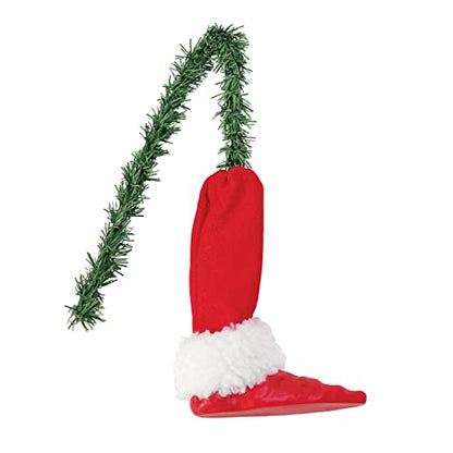 Christmas Tree Topper Set with Grinch Figurine - Holiday Decor, 8 Inch, Multicolor
