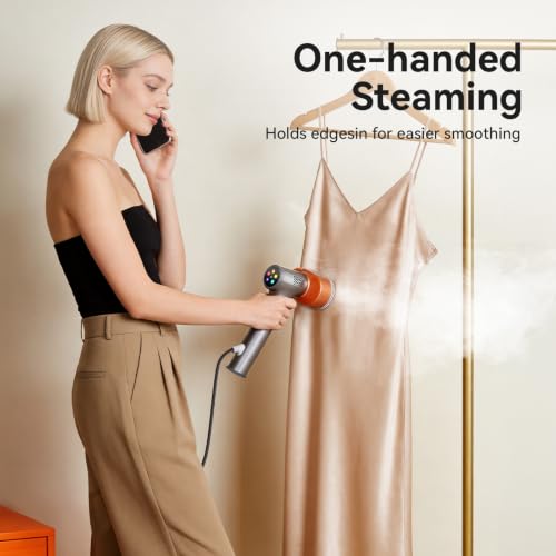 Travel Garment Steamer with Vacuum & 3 Steam Modes - Portable Clothes Steamer