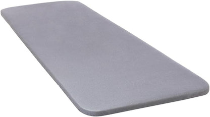 TIVIT Rectangular Ironing Board Cover - Scorch Resistant AlumiTek Coating, Thick Padding, 59x22 - Oeko-Tex Certified