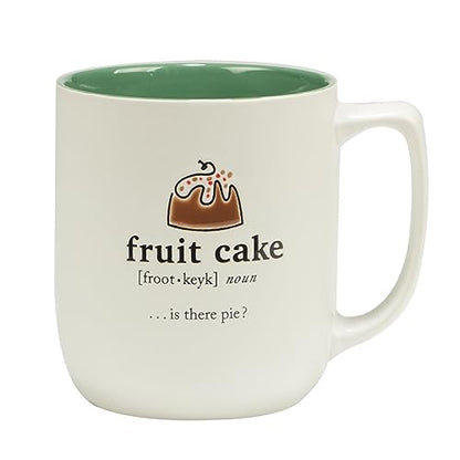 Christmas Fun Green Sayings Ceramic Mugs Set of 6 16 oz. Assorted Designs with Variation 5x3.625 inches