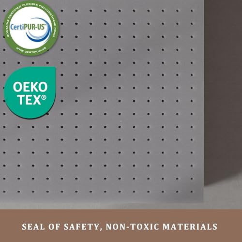 Sleepmax 3 Inch Extra Firm Queen Mattress Topper - Pain Relief Memory Foam