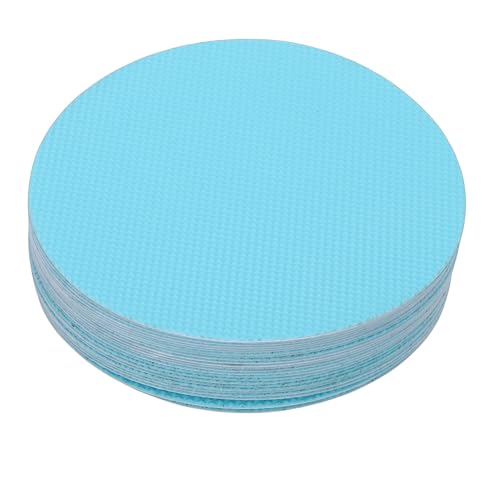 Non Slip Shower Stickers for Bathtub - 24 Pack, Blue Safety Decals