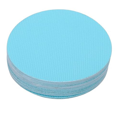 Non Slip Shower Stickers for Bathtub - 24 Pack, Blue Safety Decals