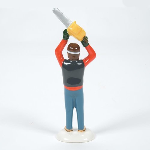 Department 56 Snow Villages | National Lampoon's Christmas Vacation Clark Trims the Tree Figurine - 4.53 Inch