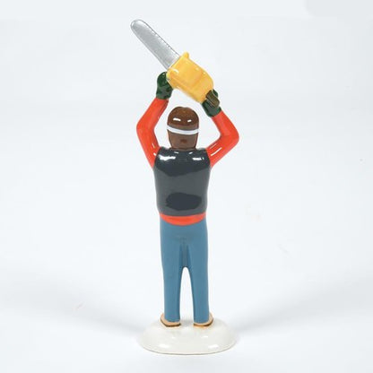 Department 56 Snow Villages | National Lampoon's Christmas Vacation Clark Trims the Tree Figurine - 4.53 Inch