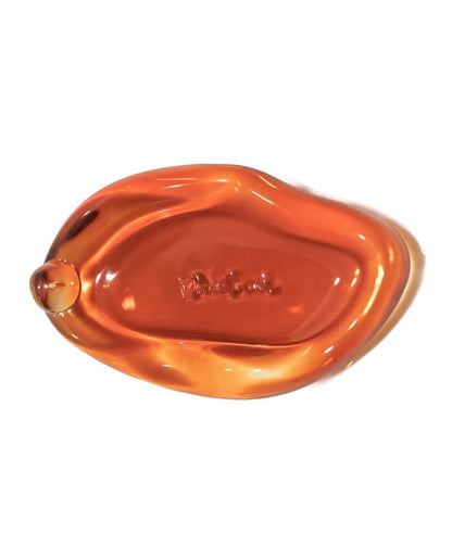Orange Glass Incense Holder for DedCool 01 Taunt - Ash Catcher & Display