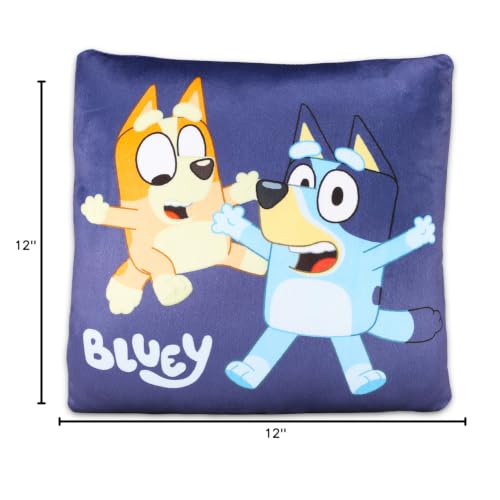 Bluey Travel Blanket and Pillow Set with Stickers & Accessories