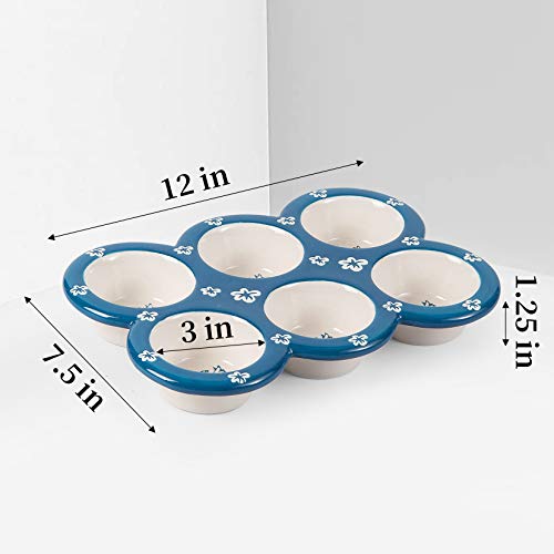 Wisenvoy Muffin Pan Cupcake Pan Ceramic Muffin Tin Cupcake Tin Popover Pan Muffin Pans Nonstick 6 Cupcake Tray