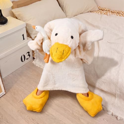 Halloween Goose Hoodie Pajamas with Slippers - Oversized Costume Set