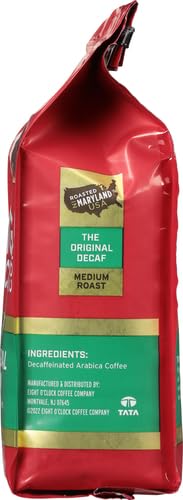 Eight O'Clock Coffee The Original Decaf, Medium Roast, Ground Coffee, 12 Ounce (Pack of 1), 100% Arabica, Kosher Certified