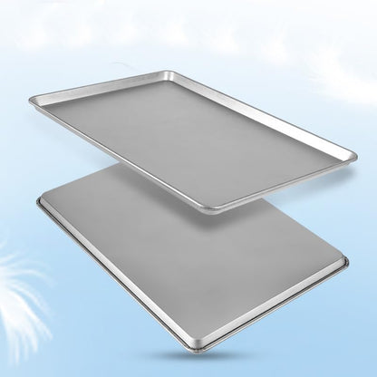 Skiennix Aluminum Alloy Baking Sheet Pan Set - 18" x 13" | Durable Cookie & Roasting Pans (2-Pack)