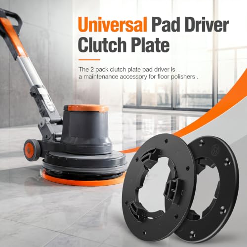 Universal 5 Inch Clutch Plate Pad Driver for Floor Buffers - 4 Pack Variation 4