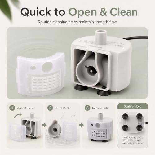 Water Pump for Selene Water Fountain 4L & 7L - Reliable Replacement Part