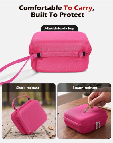 TiMOVO Hard EVA Carrying Case for Shark ChillPill - Magenta