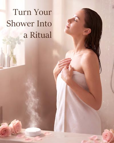 Pink Shower Steamers Advent Calendar 2026 for Relaxation - 24 Spa Gifts for Women