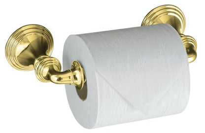 KOHLER 10554-Pb Devonshire Toilet Paper Holder, Vibrant Polished Brass