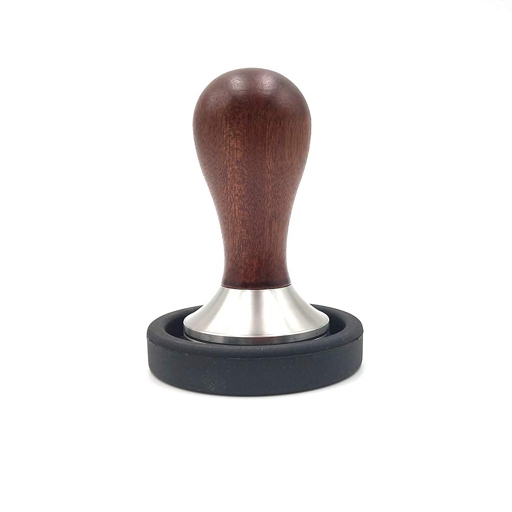 Boicafe Coffee Tamper 58mm, Espresso Hand Tamper 58mm,304 Stainless Steel Espresso Coffee Tamper 58mm with Mat