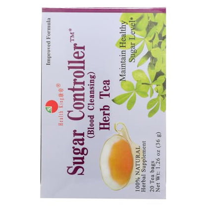 Health King Medicinal Tea Sugar Controller 2 Pack