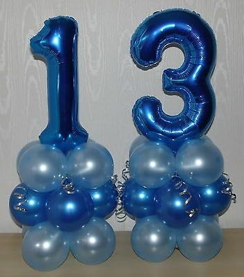Number 15 Balloon by [Brand Name] - 40 Inch Navy Blue Birthday Decoration for 15th Party