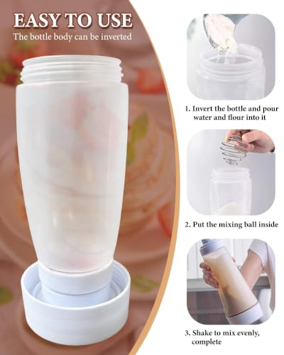 Large 1000ml Pancake Batter Dispenser Bottle for Waffles Crepes & Baking