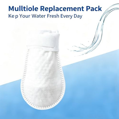 Faucet Filter Cotton Bags - Replaceable Non-Woven Sleeve for Kitchen & Bath - 10 Pcs
