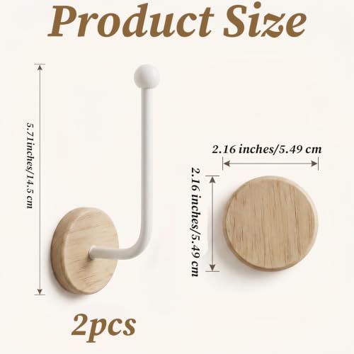 Adhesive Curtain Holdbacks Wall Mount for Curtains & Bathroom Ties