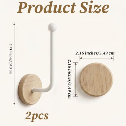 Adhesive Curtain Holdbacks Wall Mount for Curtains & Bathroom Ties