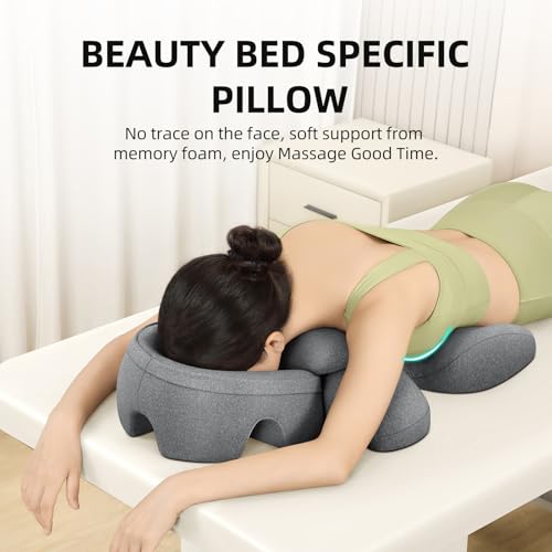 Multi-Purpose Cervical Memory Foam Pillow for Neck Pain Relief and Support