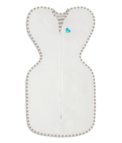 Love to Dream Swaddle UP, Organic Cotton, Baby Sleep Sack, Self-Soothing Swaddles for Newborns, Get Longer Sleep, Snug Fit Helps Calm Startle Reflex, Newborn Essentials for Baby, Cream