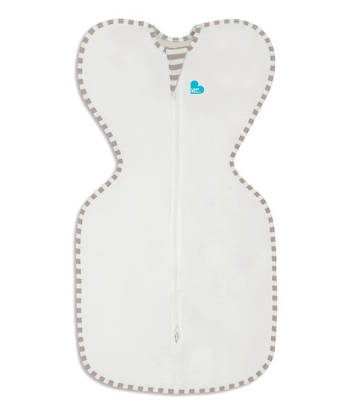 Love to Dream Swaddle UP, Organic Cotton, Baby Sleep Sack, Self-Soothing Swaddles for Newborns, Get Longer Sleep, Snug Fit Helps Calm Startle Reflex, Newborn Essentials for Baby, Cream