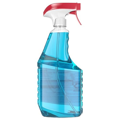 Windex Glass and Window Cleaner Spray Bottle, Packaging Designed to Prevent Leakage and Breaking, Surface Cleaning Spray, Original Blue Scent, 23 Fl Oz