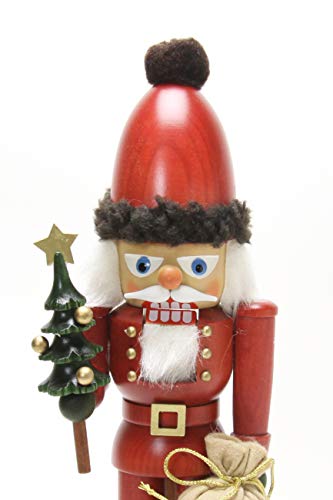 German Christmas Nutcracker Santa Claus - 12 Inch Erzgebirge Handmade Decor