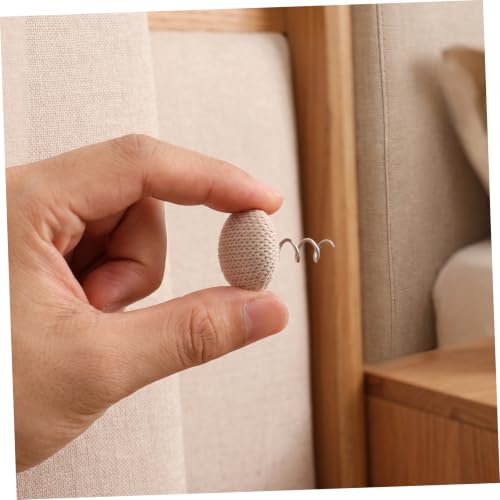 40 Piece Stainless Steel Bed Skirt Pins for Wrinkle-Free Upholstery and Fabric Securing