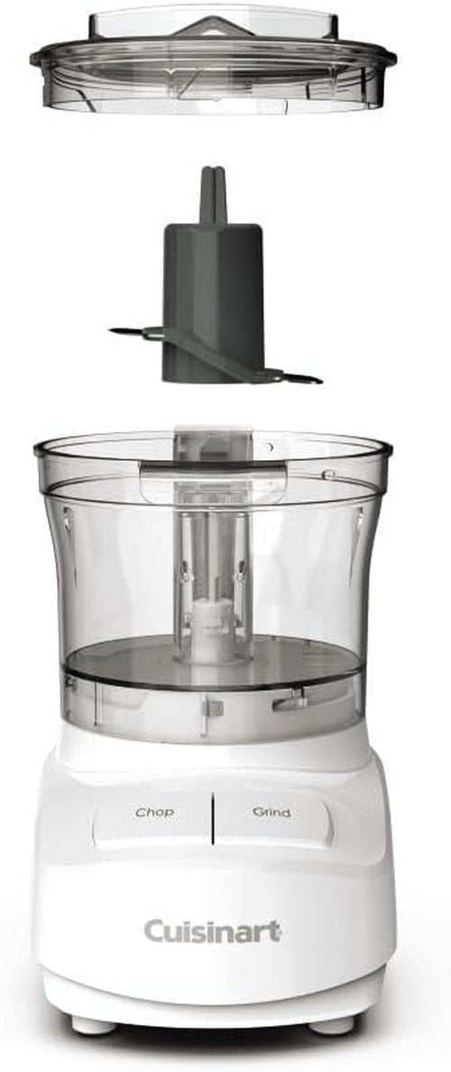 Cuisinart 3-Cup Mini Chopper - Compact Kitchen Appliance for Quick Food Prep | White