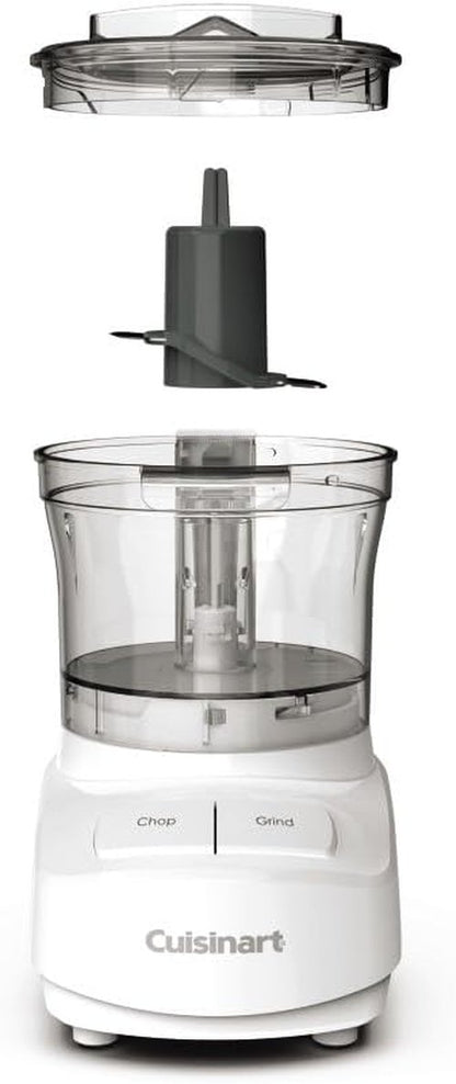 Cuisinart 3-Cup Mini Chopper - Compact Kitchen Appliance in White | Efficient Food Prep